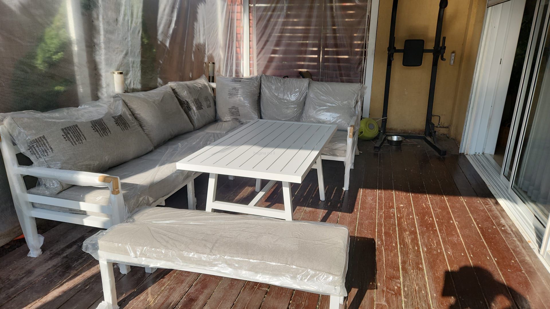 מערכת ישיבה פינתית דגם "אמריקה" 7 מקומות מערכת ישיבה פינתית דגם "אמריקה" 7 מקומות