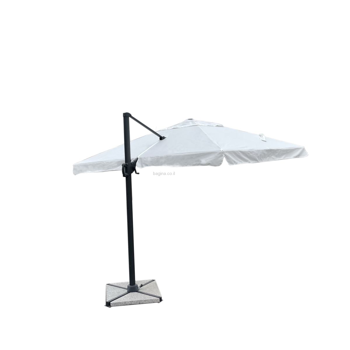 שמשיה 3X3 לבן דאלאס DALLAS UM3602 שמשיה 3X3 לבן דאלאס DALLAS UM3602