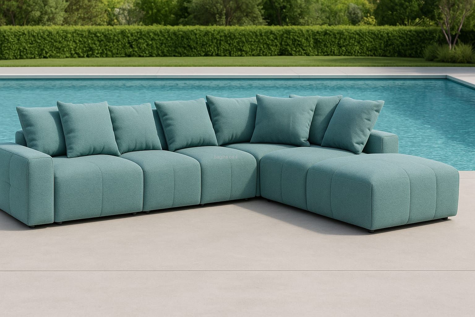 סלון חוץ פינתי דגם "מלדיבים" סלון חוץ פינתי דגם "מלדיבים"